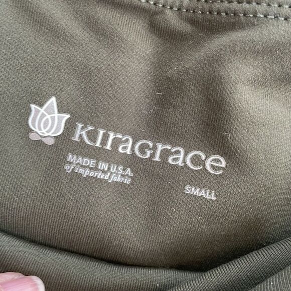 KIRAGRACE RIDING LEGGINGS IN OLIVE GREEN - Picture 5 of 7